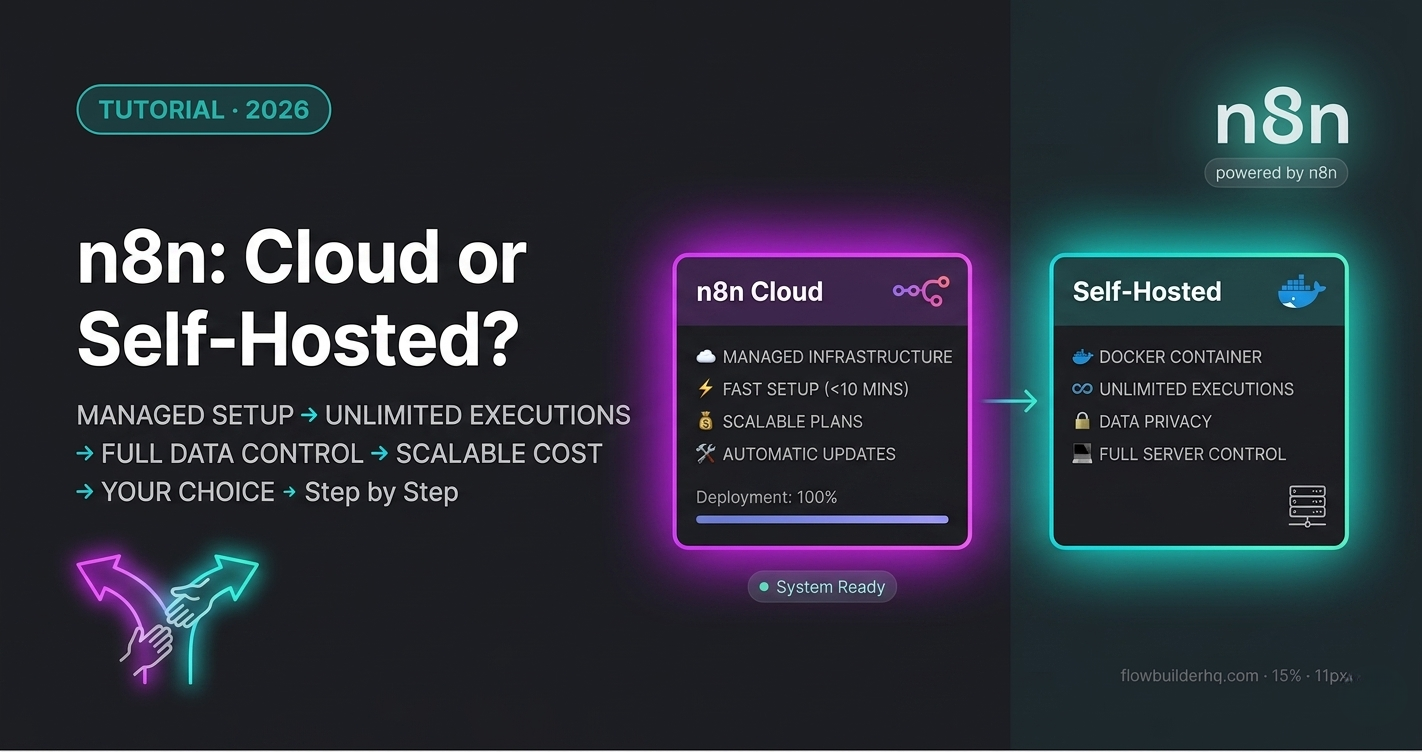 n8n Self-Hosted vs Cloud: Which One Should You Actually Use?