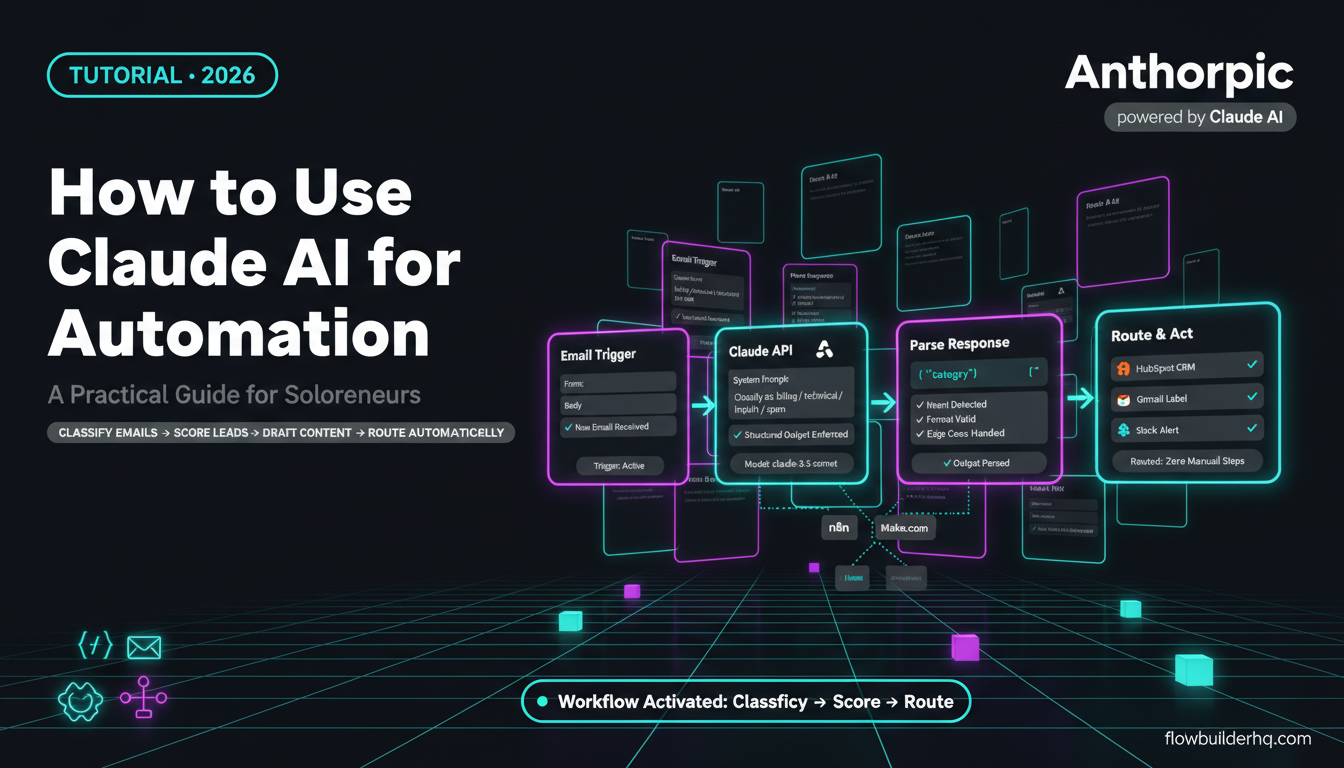 How to Use Claude AI for Business Automation (A Practical Guide for Solopreneurs)