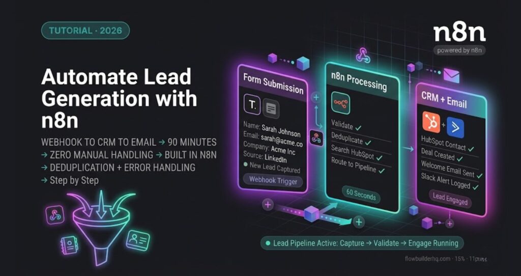 automate lead generation with n8n