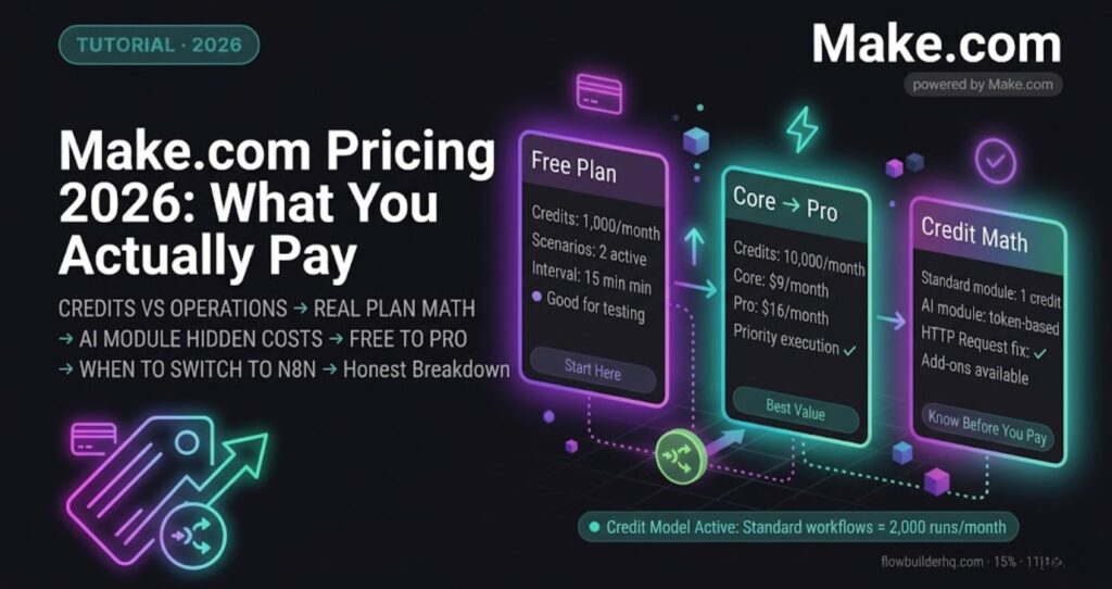 make.com pricing 2026