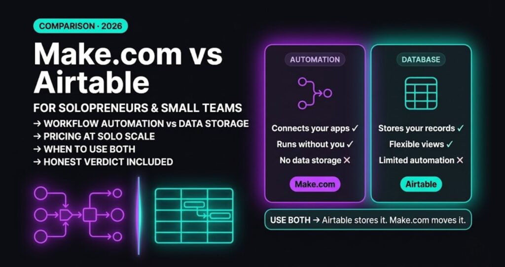 make.com vs airtable