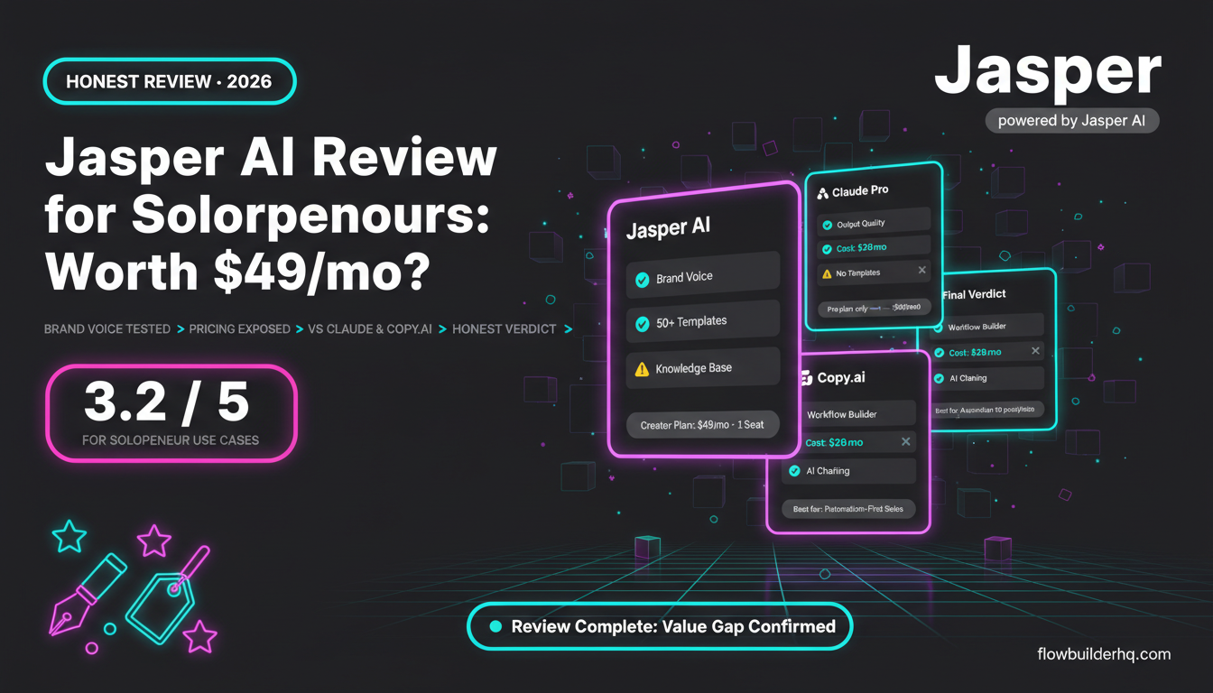 jasper ai review for solopreneurs