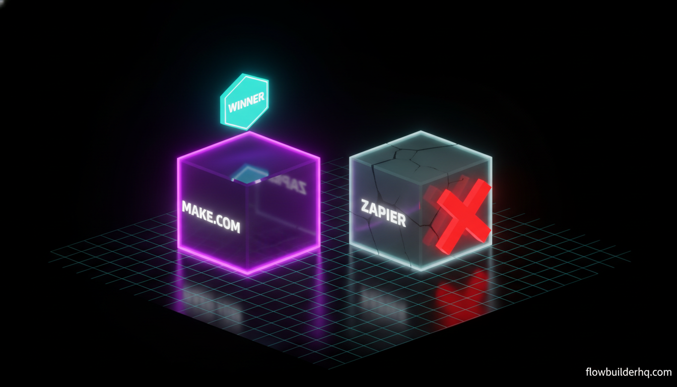 make.com vs zapier for agencies