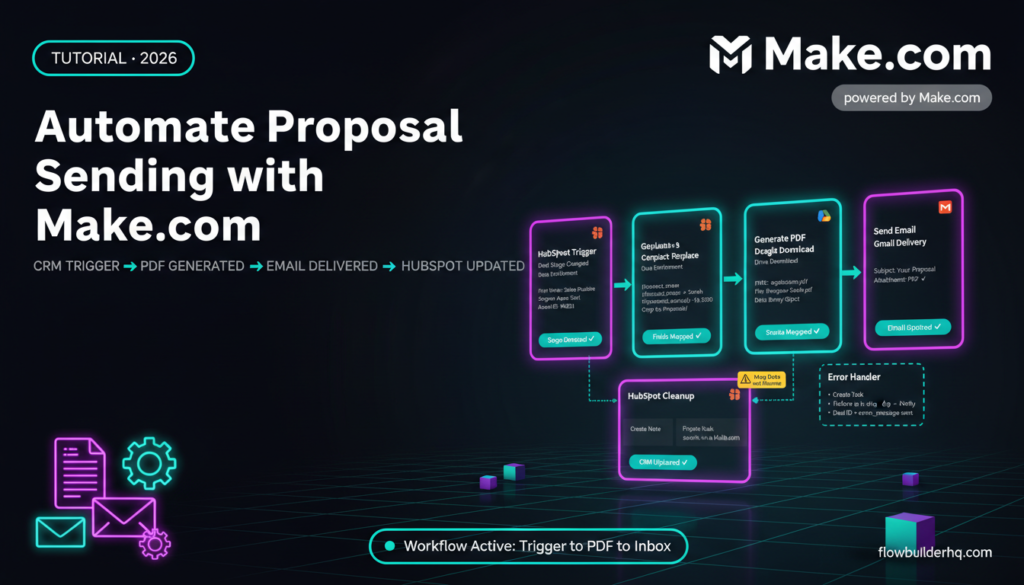automate proposal sending with make.com