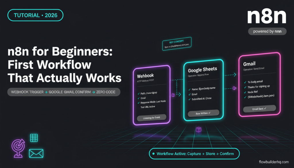 n8n for beginners: first workflow tutorial