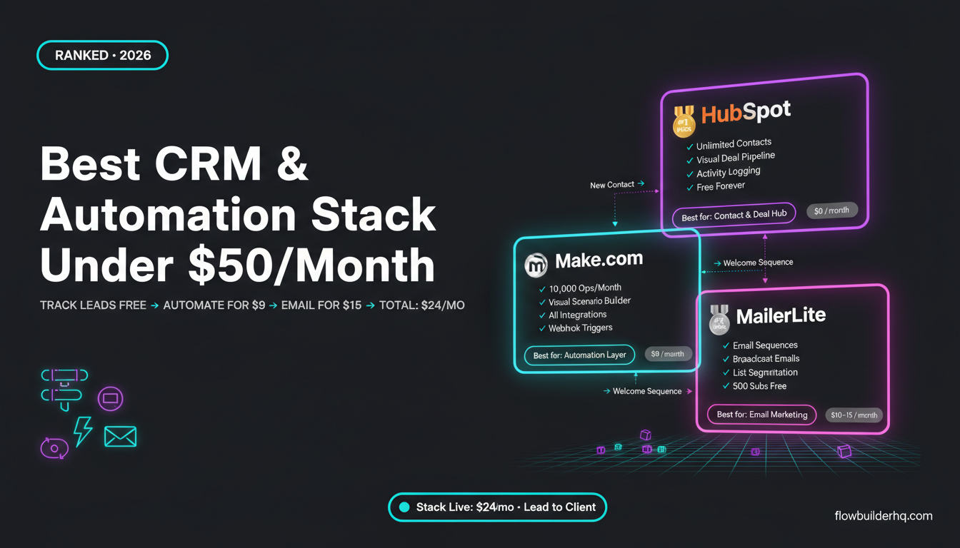 best crm and automation stack for solopreneurs