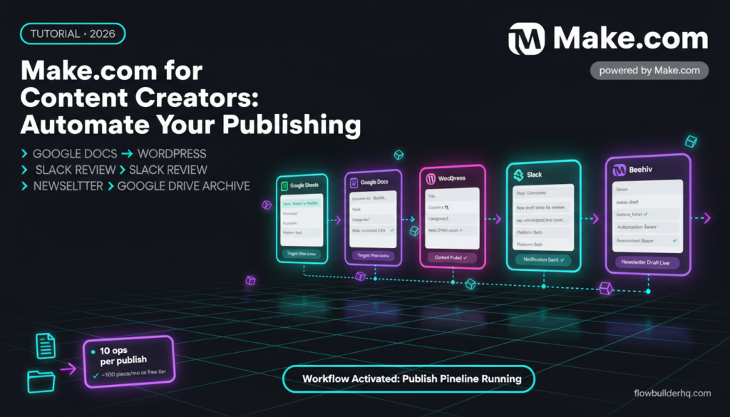 make.com for content creators