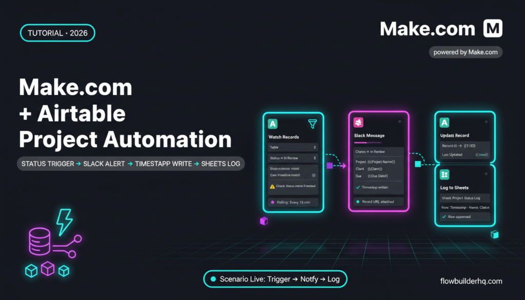 How to Use Make.com With Airtable