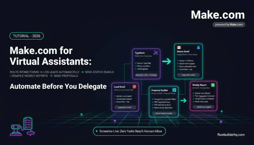 make.com for virtual assistants