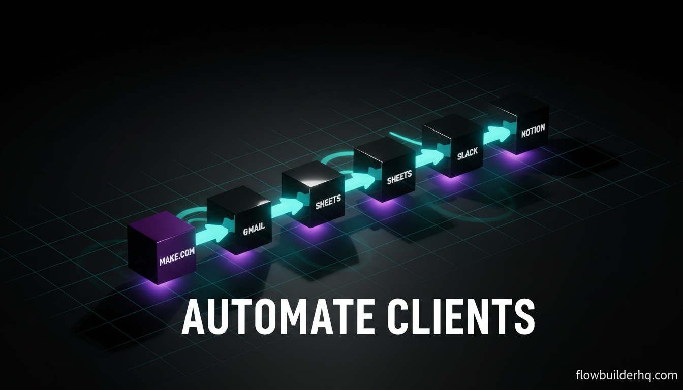 make.com for virtual assistants: automate client tasks without extra headcount