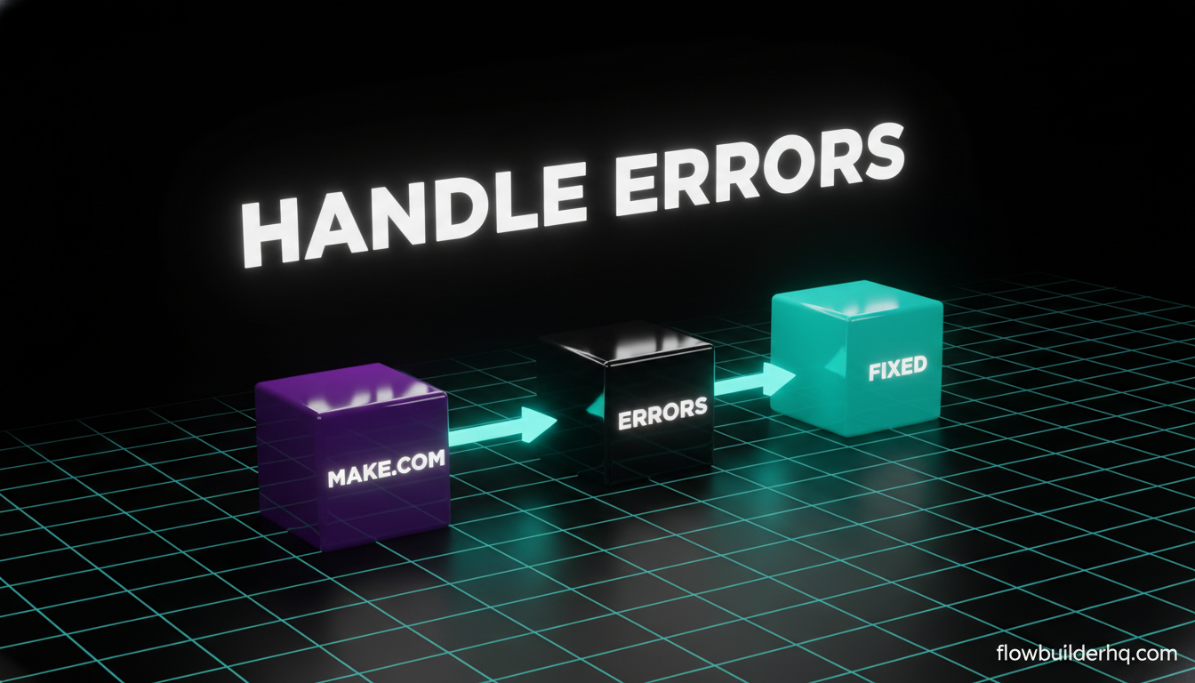 make.com error handling tutorial: what to do when your scenarios break