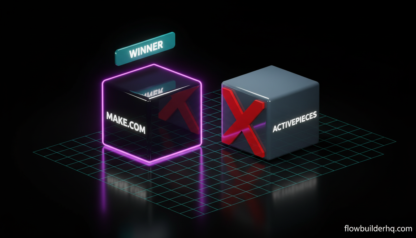 make.com vs activepieces for solopreneurs